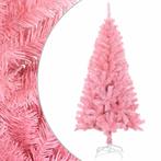 vidaXL Kunstkerstboom met standaard 120 cm PVC roze, Diversen, Kerst, Verzenden, Nieuw