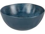Gimex Stone Line - Servies - 12-Delig - Donkerblauw (12, Caravans en Kamperen, Kampeeraccessoires, Verzenden, Zo goed als nieuw