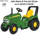 John Deere X-Trac met Beugel 035632 tot 10 jaar Rolly Toys, Kinderen en Baby's, Speelgoed | Buiten | Voertuigen en Loopfietsen
