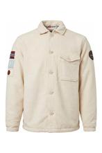 Napapijri Jas in maat L Wit, Kleding | Heren, Jassen | Winter, Verzenden, Zo goed als nieuw, Wit, Napapijri