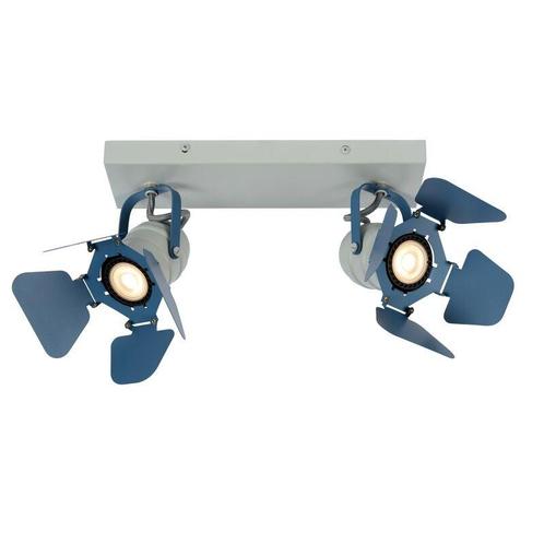 Blauwe kinder plafondlamp Picto, metaal, Kinderen en Baby's, Kinderkamer | Inrichting en Decoratie, Nieuw, Ophalen of Verzenden