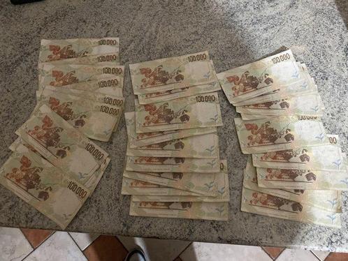 Italië. - 30 x 100.000 Lire Caravaggio II tipo - Gigante, Postzegels en Munten, Munten | Nederland