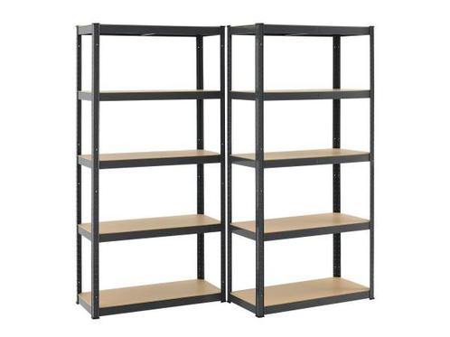Veiling - Stellingkast / opbergrek Corner Basic - Grijs, Huis en Inrichting, Kasten | Stellingkasten