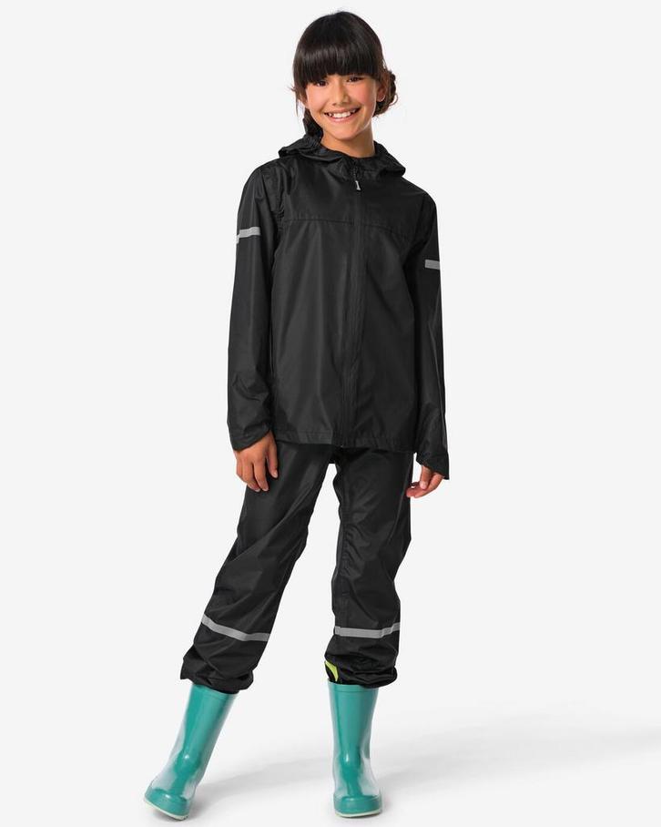 HEMA Regenbroek voor kinderen lichtgewicht waterdicht zwart, Kleding | Dames, Overige Dameskleding, Nieuw, Verzenden