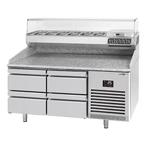 GGM Gastro | Pizza koelwerkbank Premium PLUS - 1490x700mm -, Verzenden, Nieuw in verpakking