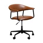 *WOONWINKEL* Dan-Form Rover Design Bureaustoel Bruin Kunstle, Huis en Inrichting, Bureaus, Verzenden, Nieuw