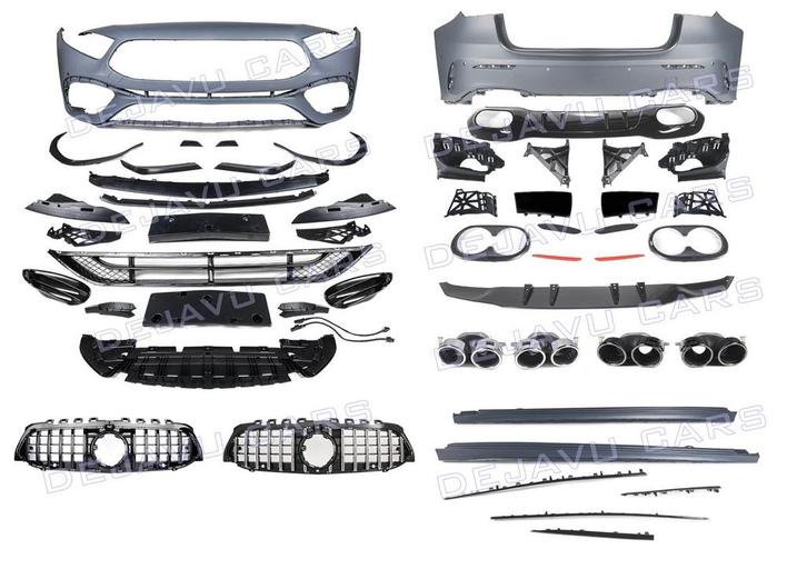A45 AMG Look Body Kit voor Mercedes Benz A Klasse V177 Sedan, Auto diversen, Tuning en Styling, Ophalen of Verzenden
