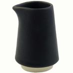 Melkkannetjes | ATLAS | Keramiek | Zwart | 17cl | 6 Stuks |, Verzenden, Nieuw in verpakking