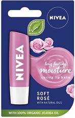 Nivea Lippenbalsem - Soft Rose - 4,8 gr, Sieraden, Tassen en Uiterlijk, Uiterlijk | Gezichtsverzorging, Nieuw, Ophalen of Verzenden