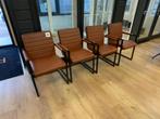 Online veiling: Eetkamerstoelen, Huis en Inrichting, Stoelen, Gebruikt, Bruin, Vier