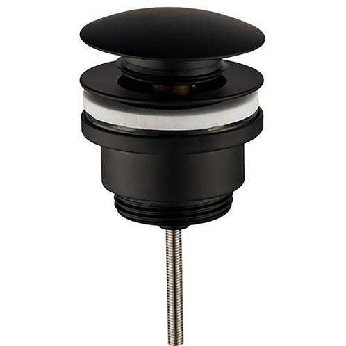 Wiesbaden Caral Clickwaste Afvoerplug - 5/4inch - Mat Zwart, Doe-het-zelf en Verbouw, Sanitair, Nieuw, Ophalen of Verzenden