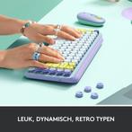 Logitech Pop Keys - Draadloos Mechanisch Emoji Toetsenbord -, Verzenden, Zo goed als nieuw