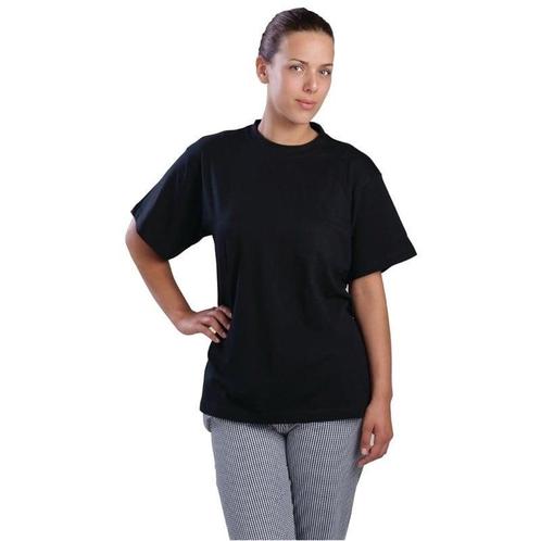 Unisex T-shirt katoen zwart Gastronoble, Zakelijke goederen, Horeca | Keukenapparatuur, Nieuw in verpakking, Verzenden