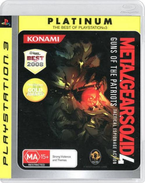 Metal Gear Solid 4: Guns of the Patriots [PS3], Spelcomputers en Games, Games | Sony PlayStation 3, Ophalen of Verzenden