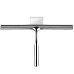 REA Badkamerwisser met houder - 25 cm - chroom - streeplo..., Ophalen of Verzenden, Nieuw