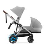 Showmodel Cybex e-Gazelle Duo Stone Grey € 899,=, Ophalen, Nieuw, Combiwagen, Verstelbare duwstang