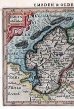 Nederland - Friesland; J. Hondius / Mercator - Embden et, Nieuw