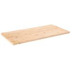 vidaXL Tafelblad rechthoekig 110x55x2,5 cm massief, Huis en Inrichting, Tafels | Eettafels, Verzenden, Nieuw