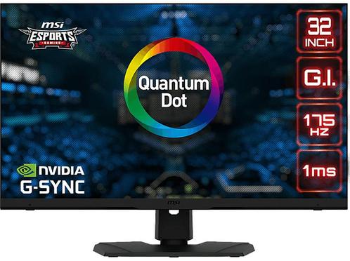 Msi - WQHD  Monitor - 32 inch, Computers en Software, Monitoren, IPS, In hoogte verstelbaar, 1 tot 2 ms, Nieuw, Overige resoluties
