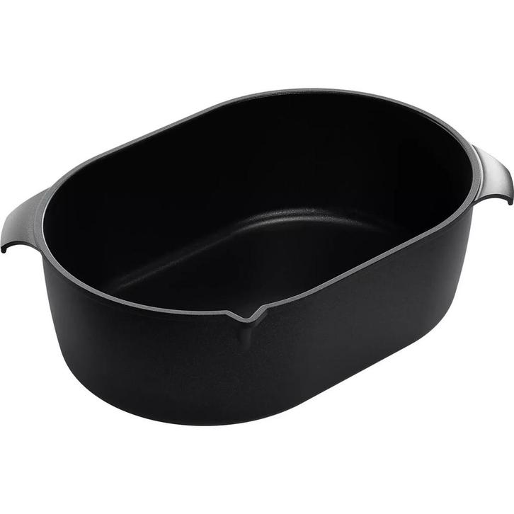 AMT Gastroguss Grote braadslede met schenktuit – 11 liter., Huis en Inrichting, Keuken | Potten en Pannen, Nieuw, Ophalen of Verzenden