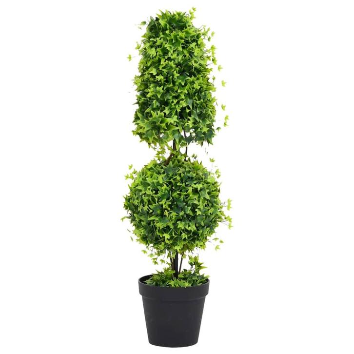 vidaXL Kunstplant met pot buxus 100 cm groen, Huis en Inrichting, Woonaccessoires | Kunstplanten en Kunstbloemen, Nieuw, Verzenden