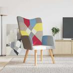 vidaXL Relaxstoel patchwork stof, Huis en Inrichting, Fauteuils, Verzenden, Nieuw