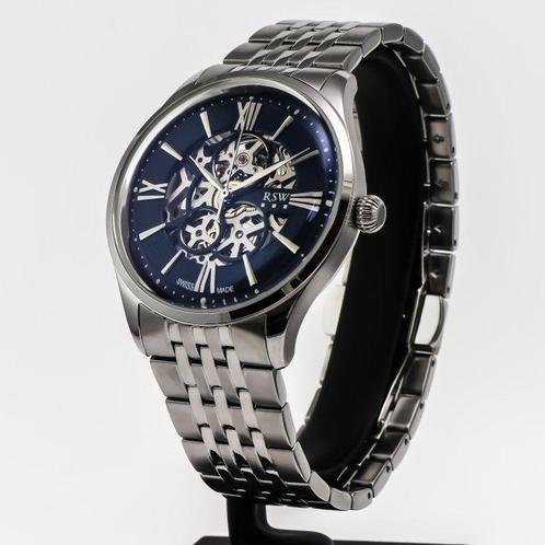 RSW - Romeo Skeleton automatic - RSWA155SK-SS-9 - Zonder, Sieraden, Tassen en Uiterlijk, Horloges | Heren