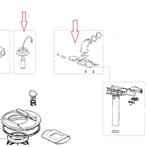 Thetford C250/ 260 Pomp out 5074706, Nieuw