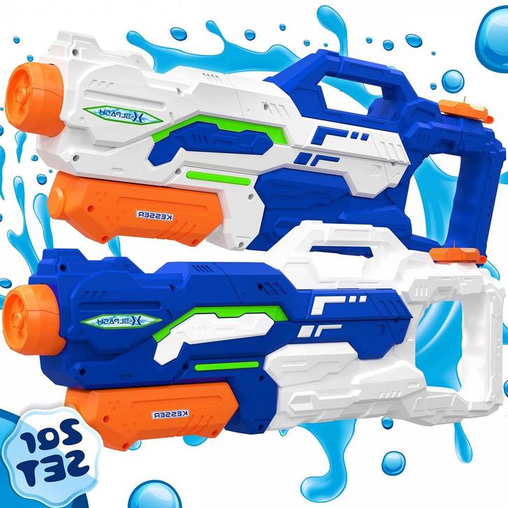 KESSER® Waterpistolen, set van 2 waterpistolen,, Kinderen en Baby's, Speelgoed | Overig, Verzenden