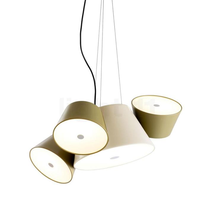 Marset Tam Tam Mini, gebroken wit/olijf (Hanglampen), Huis en Inrichting, Lampen | Hanglampen, Nieuw, Verzenden