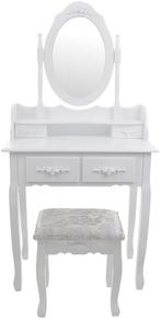 Kaptafel 75cm Wit Grenen | Premium | OP=OP, Ophalen of Verzenden, Nieuw, Elegant