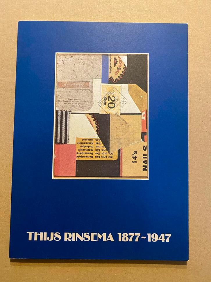 Thijs Rinsema 1877-1947 ( De Stijl / Dada ) vrij zeldzaam, Boeken, Kunst en Cultuur | Beeldend, Zo goed als nieuw, Schilder- en Tekenkunst