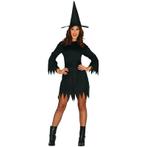 Zwarte heksen halloween jurk voor dames - Heksen kleding, Kleding | Dames, Carnavalskleding en Feestkleding, Nieuw, Verzenden