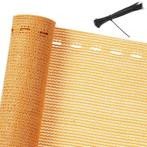 Balkon Privacy Scherm Beige 1x10m (Buitenleven artikelen), Caravans en Kamperen, Verzenden, Nieuw