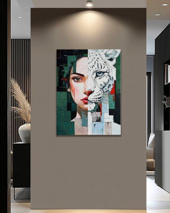 Pippo - Silk and Fang, Antiek en Kunst, Kunst | Schilderijen | Modern