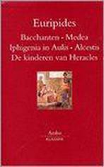 Bacchanten Medea Iphigenia In Aulis Alce 9789026318412, Boeken, Gelezen, Euripides, Verzenden