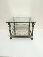 Salontafel - Messing, Gietijzer, pasta - Paarden tafel, Nieuw