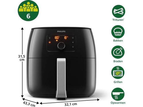 Philips Airfryer Avance Collection Series - HD9762/90 - 7,2, Huis en Inrichting, Woonaccessoires | Overige, Zo goed als nieuw
