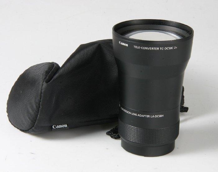 Canon TC-DC58C + LA-DC58C for Powershot G7 - G9 - A650, Audio, Tv en Foto, Fotocamera's Digitaal