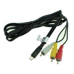 8-pins naar Tulp composiet AV Digitale Camera Kabel, Verzenden, Zo goed als nieuw