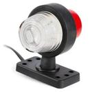 Fristom LED breedtelicht rood / wit, open draadeind 30cm, Auto diversen, Aanhangwagen-onderdelen, Ophalen of Verzenden, Nieuw