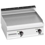 GGM Gastro | Elektrische bakplaat - 9,6 kW - Gegroefd |, Verzenden, Nieuw