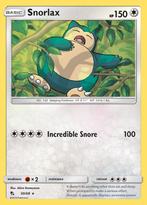 Snorlax 50/68 Hidden Fates, Hobby en Vrije tijd, Verzamelkaartspellen | Pokémon, Ophalen of Verzenden, Nieuw, Losse kaart, Foil