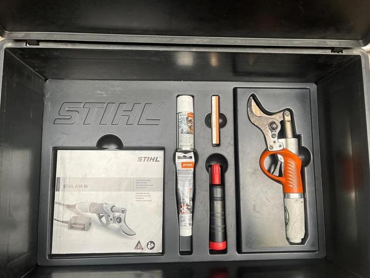 Stihl ASA 85 accu snoeischaar (gebruikte machine) 1 beschikb, Tuin en Terras, Snoeischaren, Gebruikt, 40 t/m 49 mm
