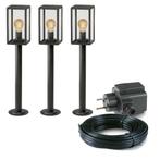 3x LED sokkel tuinlamp - 3,5 Watt - 12V - 68cm - Complete se, Nieuw, Ophalen of Verzenden