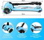 Kinderstep - 3 wielen - Kinder step jongens - LED Wielen - V, Verzenden, Zo goed als nieuw