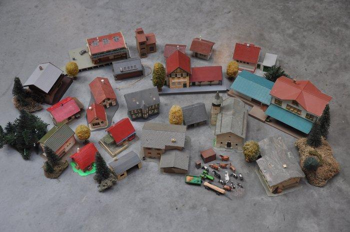 Kibri H0 - Modeltreinlandschap (50) - veel bomen, struweel,, Hobby en Vrije tijd, Modeltreinen | H0