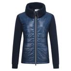 -30% HV Society  HV Society Fleece cardigan hvsaline  maat 4, Kleding | Dames, Verzenden, Nieuw, Blauw