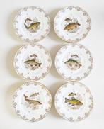 Limoges - Tafelservies (12) - vissen - Porselein