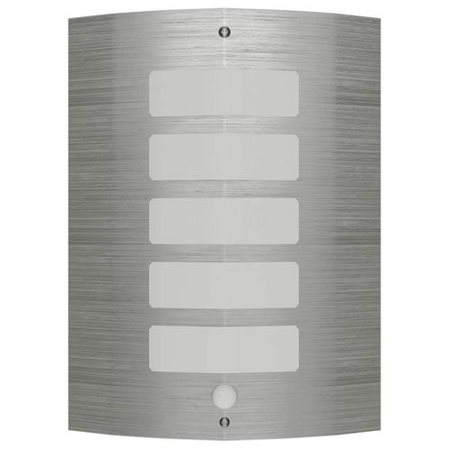 vidaXL Sierlijke RVS wandlamp met bewegingssensor, Tuin en Terras, Buitenverlichting, Nieuw, Verzenden